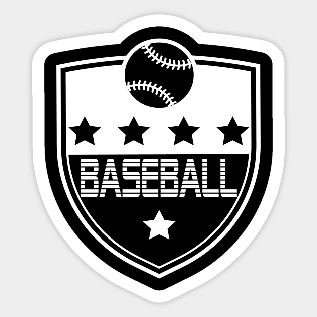 Baseball Brennball Softball Kickball Ballsport USA Sticker by KK-Royal